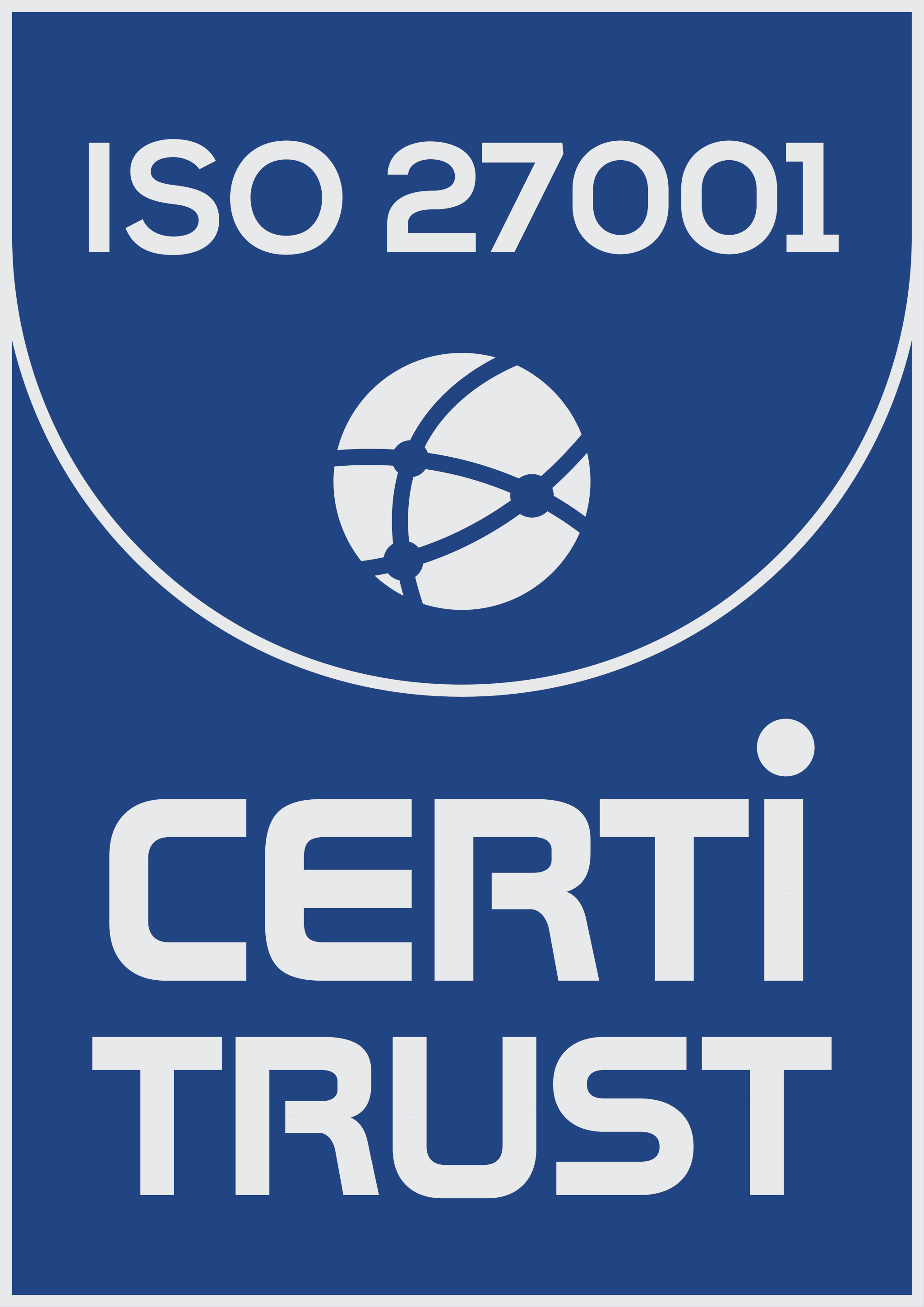 ISO 27001 Certified